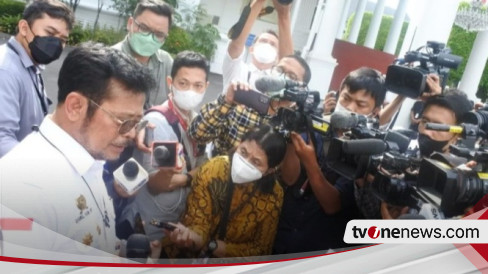 Mentan Syahrul Yasin Limpo Tiba di Bandara Soetta, Pengamanan di Bandara Diperketat