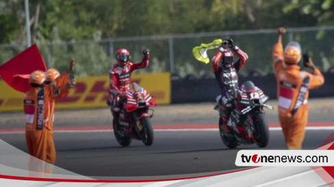 Kocak, Trio Pinjam Dulu Seratus Sukses Naik Podium Di MotoGP Pertamina ...