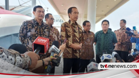 Temui Xi Jinping di China, Presiden Jokowi dan Erick Thohir akan Bahas Kereta Cepat Surabaya