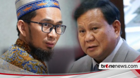 Didepan Prabowo Subianto, Ustaz Adi Hidayat Pernah Menyampaikan Hal Ini Bahkan Hingga Kebawa Mimpi, Katanya…