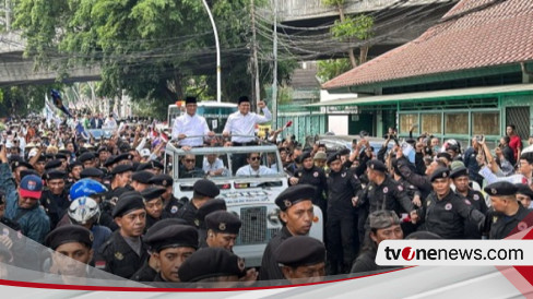 Ramainya Arak-Arakan Anies-Muhaimin Ke KPU RI, Para Petinggi Parpol ...