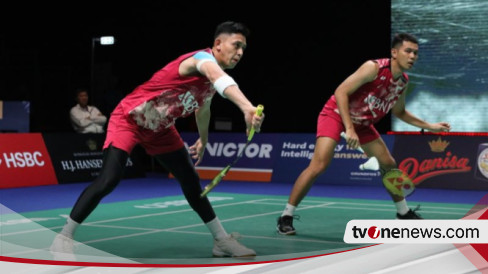 Fajar/Rian Ungkap Kunci Sukses Lolos Ke 16 Besar Denmark Open 2023