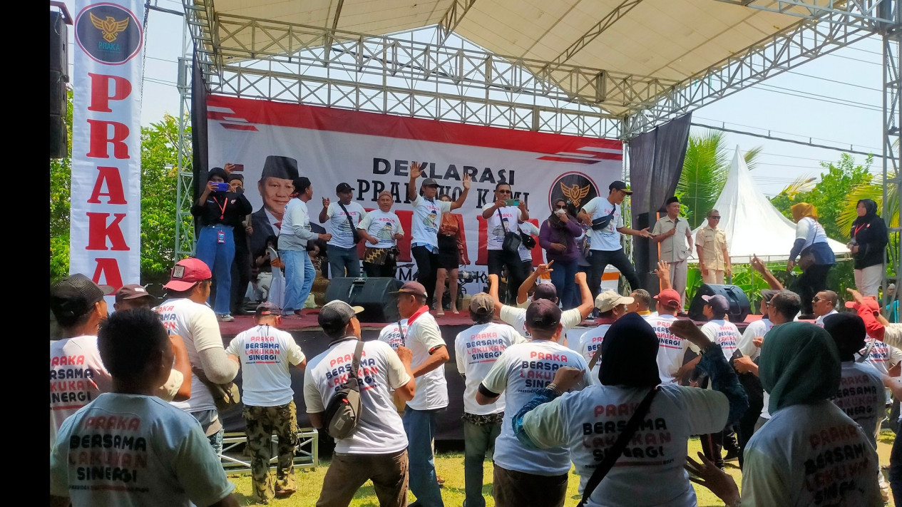 Deklarasi Praka di Bojonegoro untuk Prabowo Presiden 2024
            - galeri foto