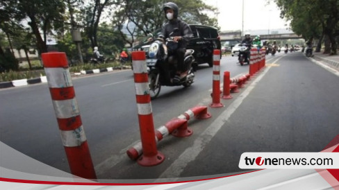 Stick Cone Jalur Sepeda Dicopot Ganti dengan Mata Kucing, Heru Budi Hartono: Daripada Mata Saya