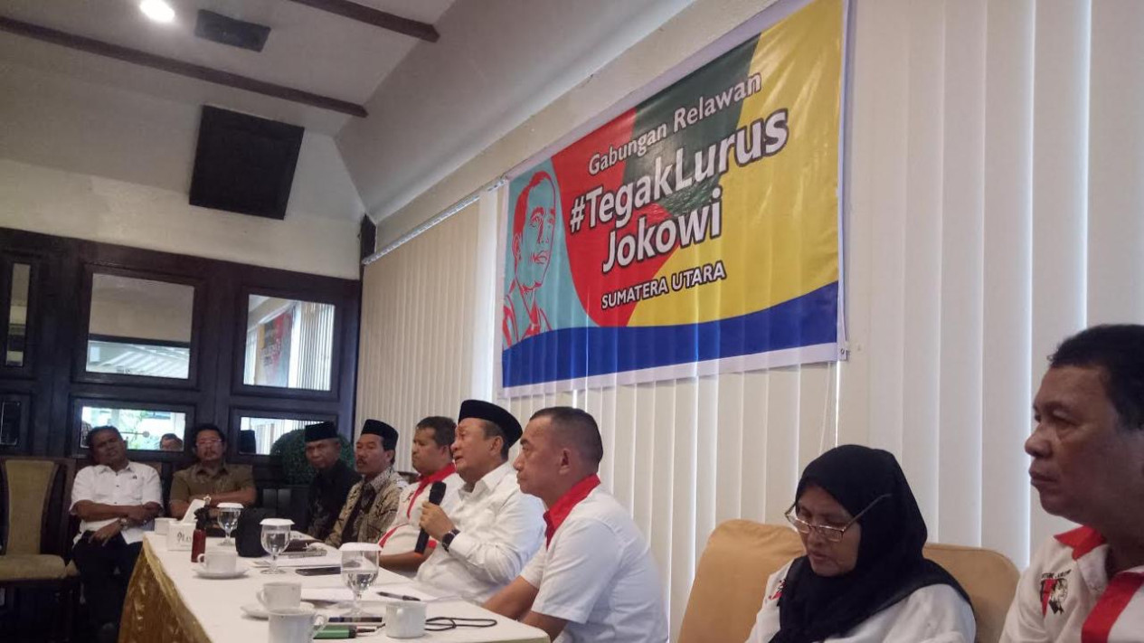 Stop Istilah Cebong-Kadrun, Relawan #TegakLurus Jokowi Bertekad ...