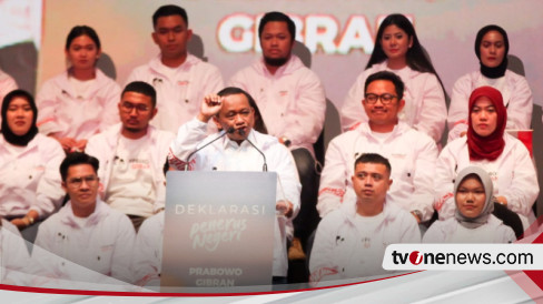 Relawan Penerus Negeri Gelar Deklarasi Dukung Prabowo-Gibran, Bahlil ...