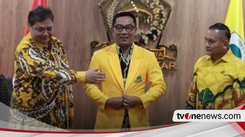 Ridwan Kamil Dilirik Masuk TPN Ganjar, Golkar Tegas: Masih Setia!