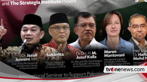 Fraksi PKS DPR RI Menyelenggarakan Seminar Internasional Mendukung Kemerdekaan Palestina