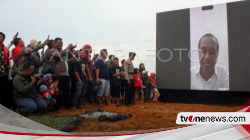 Patung Jokowi Setinggi Enam Meter Akan Dibangun Petani di Bukit Beru Simelo, Presiden: Terima Kasih Pak Kades!