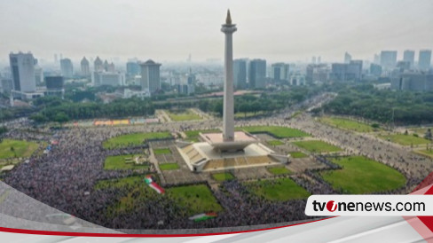 3.448 Personel Gabungan Kawal Aksi Bela Palestina di Monas