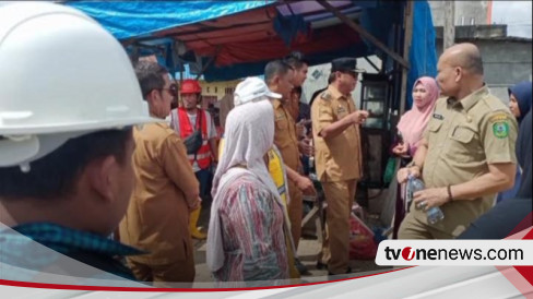 Bupati Madina Dihadang Pedagang Saat Tinjau Pembangunan Pasar Baru ...