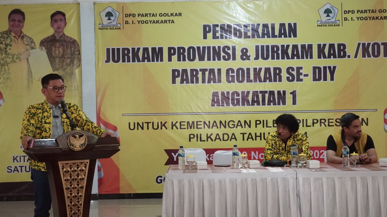 Dpd Golkar Diy Gelar Pembekalan Juru Kampanye Pemilu 2024