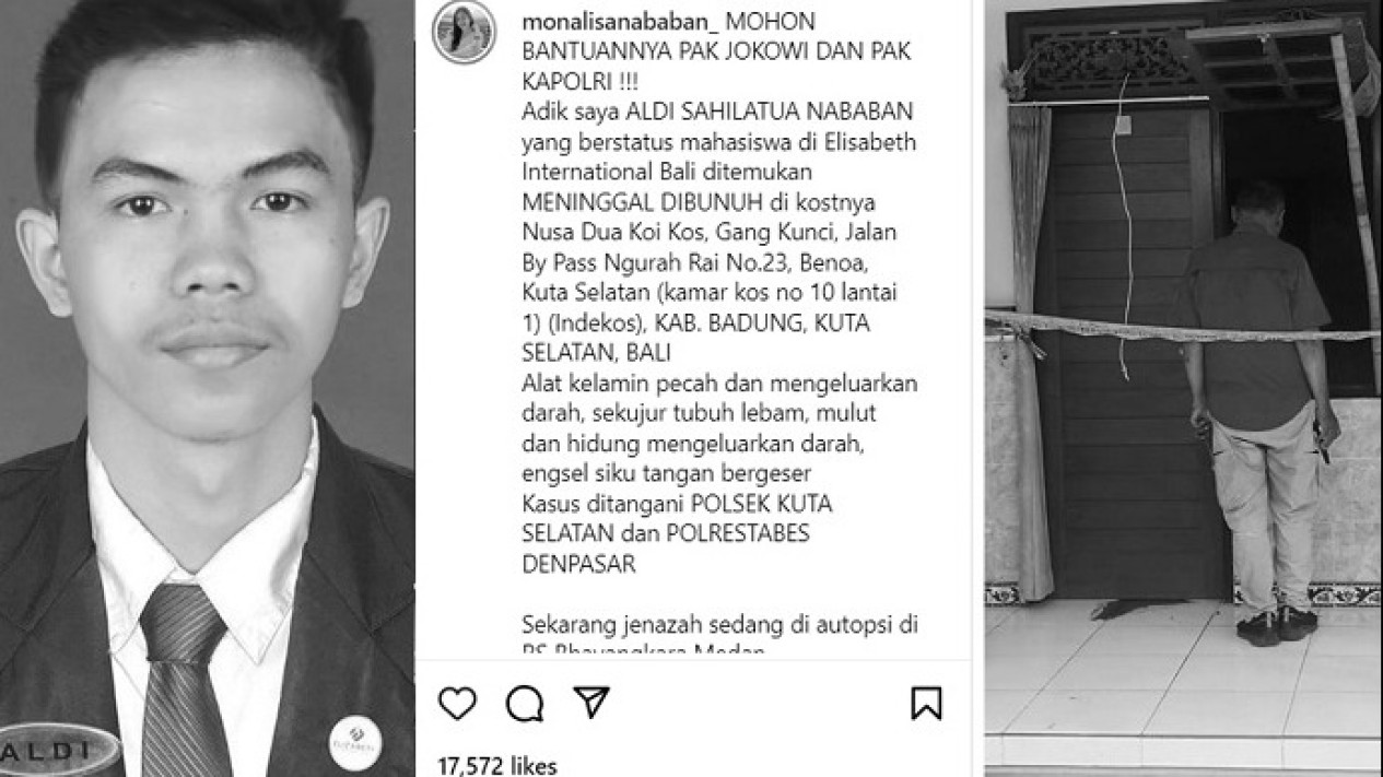 Tragis Diduga Jadi Korban Pembunuhan Mahasiswa Asal Medan Ditemukan