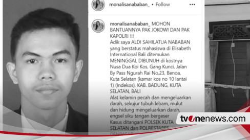 Polresta Denpasar Jelaskan Soal Viralnya Mahasiswa Asal Medan Yang ...