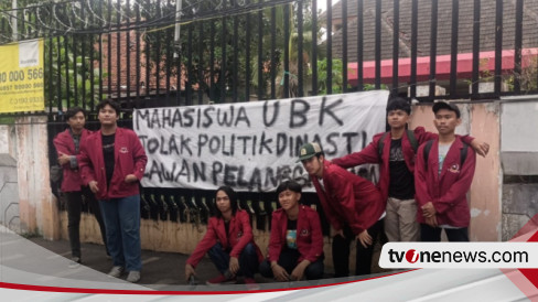 Mahasiswa UBK dan Trisakti Tolak Politik Dinasti, Anggap Mencederai Demokrasi