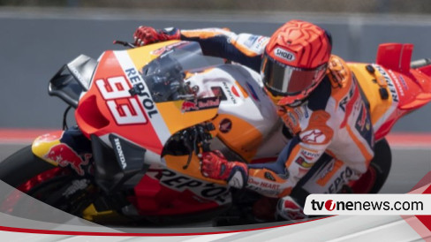 Marc Marquez Emosional Raih Podium Sprint di MotoGP Valencia