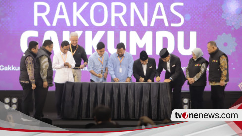 3 Paslon Capres/Cawapres Teken Deklarasi Kampanye Damai, Tertib, dan Taat Hukum