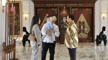 Prabowo Terima Kunjungan Sejumlah Pesohor Tanah Air Mulai dari Cipung hingga Iko Uwais