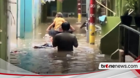 24 RT Di DKI Jakarta Masih Terendam Banjir