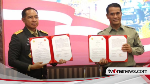 Mentan Panglima Tni Teken Mou Kembalikan Swasembada Pangan Dan Optimasi Lahan Tidur