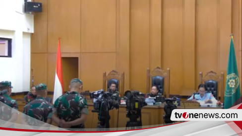 Tiga Anggota TNI Terdakwa Pembunuh Imam Masykur Divonis Penjara Seumur ...