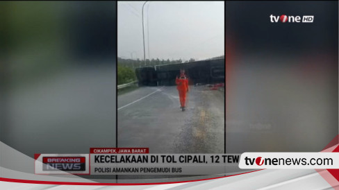 Kronologi Kecelakaan Maut Bus Handoyo Di Tol Cipali Purwakarta Yang ...