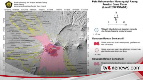 Bahaya Status Gunung Raung Jatim Waspada Semua Warga Tolong Jangan Remehkan