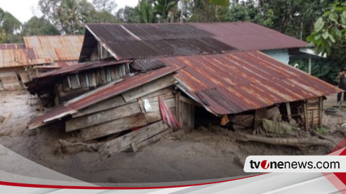 Banjir Bandang Di Tapanuli Utara, 7 Rumah Rusak Berat