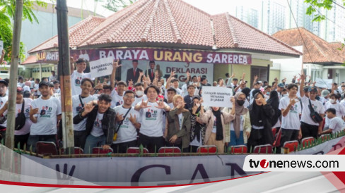 500 Warga Bandung Meriahkan Deklarasi BAGAMA Jabar Untuk Pemenangan ...