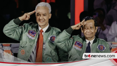 Ganjar-Mahfud Tampil Keren dengan Jaket Top Gan, Tak Disangka Harganya...