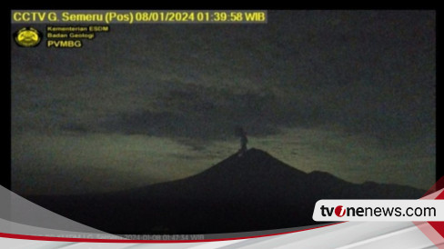 Gunung Semeru Kembali Erupsi dengan Tinggi Letusan Capai 2 KM