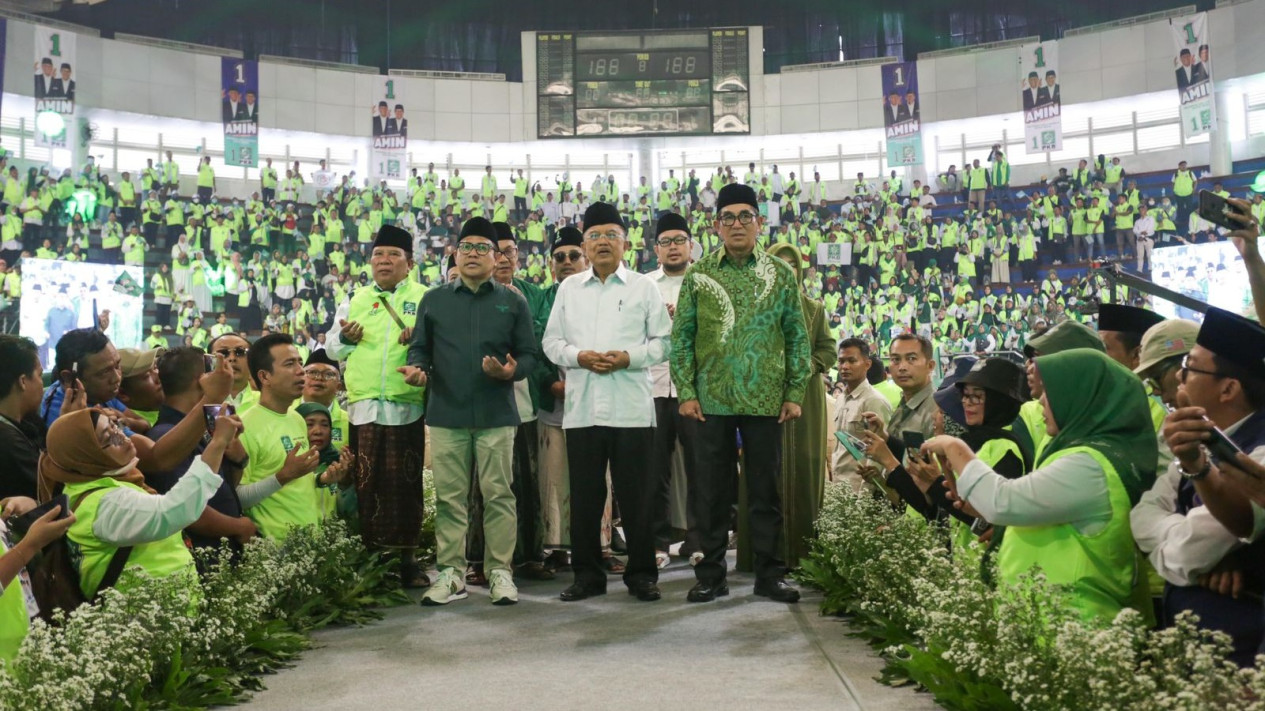 Cak Imin Sebuat Jusuf Kalla Pilih AMIN Bagian Dari Amal Bakti Menata ...