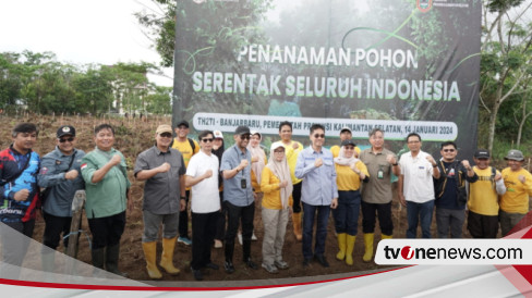 Penanaman Pohon Serentak Tahun 2024 Di Provinsi Kalimantan Selatan