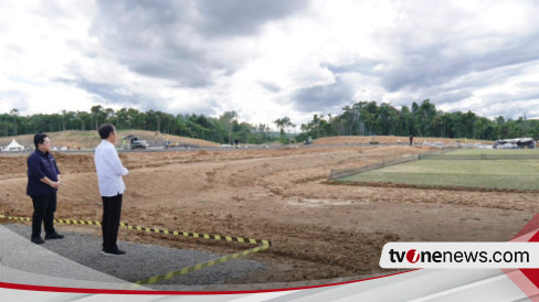 Jokowi Tinjau Training Center PSSI Di IKN, Erick Thohir Optimistis ...