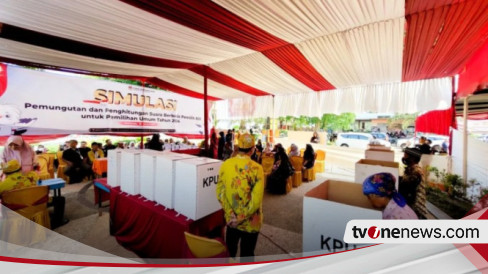 KPU Kabupaten Situbondo Gelar Simulasi Pemungutan Berbasis Pemilih Riil ...