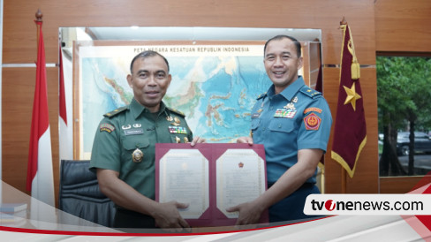 Kapuspen TNI Pimpin Sertijab dan Pisah Sambut Wakapuspen TNI