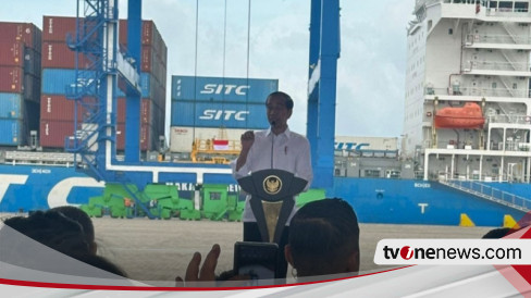 Diresmikan Jokowi, Makassar New Port Jadi Pelabuhan Terbesar Di ...