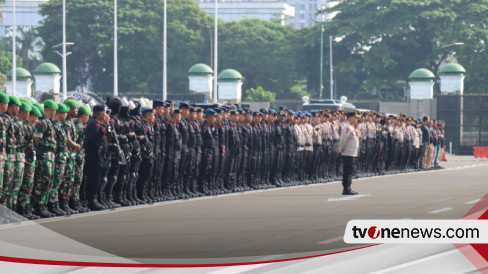 Ada Unjuk Rasa Besar-besaran di DPR, Polri Turunkan 2.590 Personel Gabungan