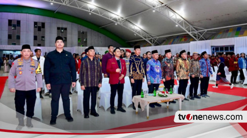 Pj Gubernur Fatoni Dampingi Presiden Jokowi Membuka Muktamar IMM XX di Palembang