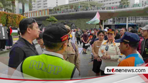 Heboh Satpol PP Cekcok dengan Massa Bela Palestina saat CFD, Begini Klarifikasi Pemprov DKI Jakarta