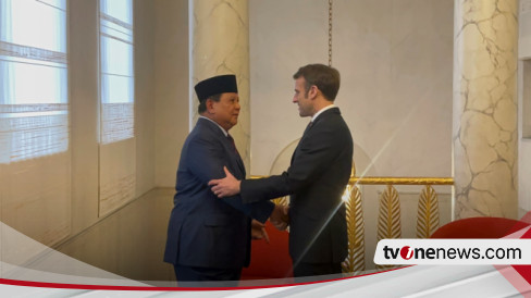 Dapat Ucapan Selamat, Prabowo ke Macron: C'est un Grand Honneur Pour Moi