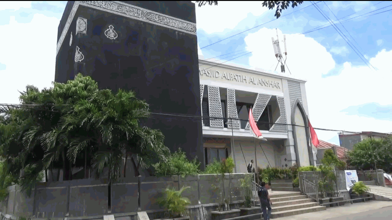 Masjid Unik Dengan Ornamen Kabah Salah Satu Wisata Religi Ramadhan Di