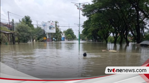 Tanggul Jebol Lagi, Karanganyar Demak Diterjang Banjir, BPBD Jateng ...