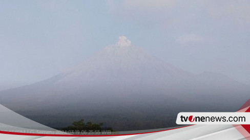 Awas, Gunung Semeru Erupsi Lagi Setinggi 500 Meter, Mohon Doanya