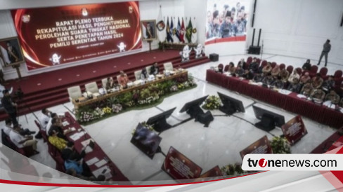 Breaking News! Penetapan Hasil Pemilu di KPU, Prabowo-Gibran Menang Pilpres 2024