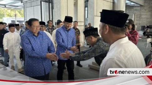 SBY Hadiri Silaturahmi dan Buka Bersama Partai Demokrat