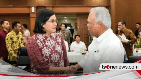 Suara Hati Sri Mulyani Lega usai Jabat Tangan dengan Pak Bas, Ada Apa?