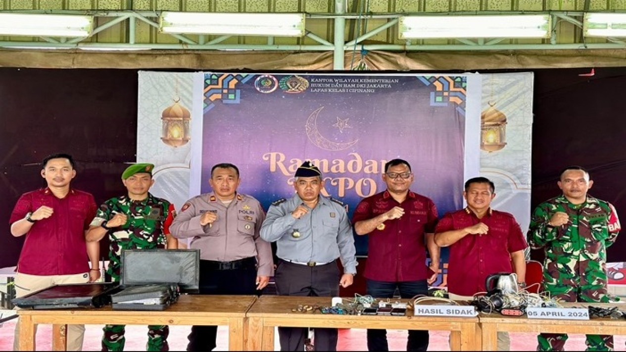 Lapas Cipinang Perkuat Keamanan Jelang Hari Raya Idul Fitri 1445 H
            - galeri foto