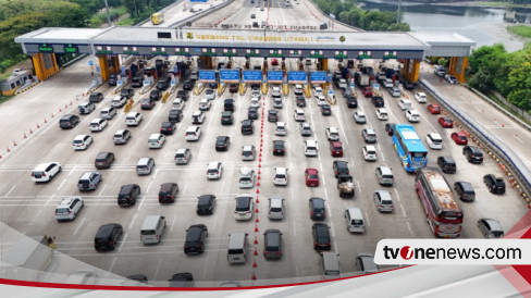 Terjadi Peningkatan Volume Lalu Lintas Di Tol Jabotabek Dan Jawa Barat Hingga H 4 Idul Fitri 1445 H