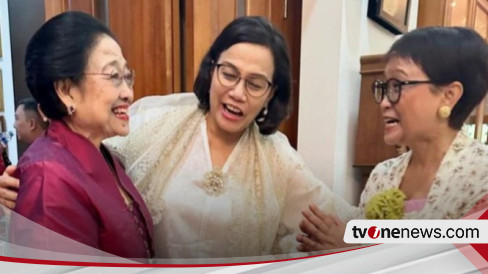 Bikin Megawati Terbahak, Menlu Retno Marsudi Sebut Gaya Busana Sri ...